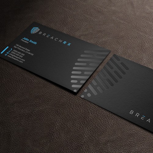 Professional B2B Card for Cyber Security Software Company Design by kaylee CK