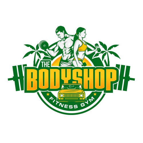 The Body Shop, St. Croix USVI Design by Grapìkal