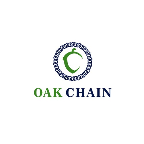 Oak Chain Logo Diseño de brint'X