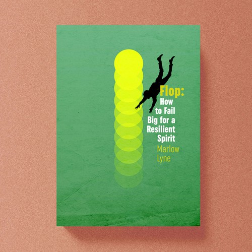 Design a book cover for a book called "FLOP" ! Design by gus domingues