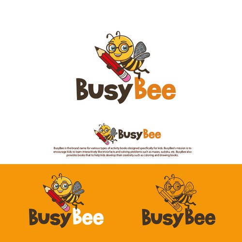 Design the Iconic Logo and Brand Guideline for the 'BusyBee' Brand! Design by AdryQ