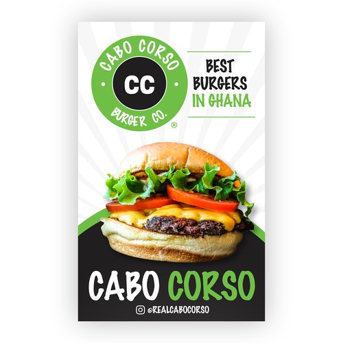 Billboard for Burger Company Design by Nadun Prabodana