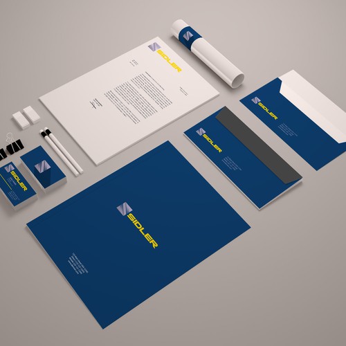 Logo & brand identity pack contest entry by Ezra Design™