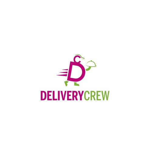 A cool fun new delivery service! Delivery Crew Design von red lapis