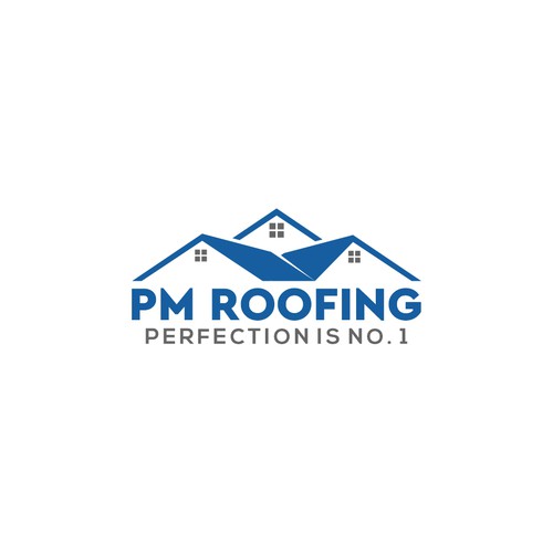 Designs | Modern and masculine roofing company logo | Logo design contest