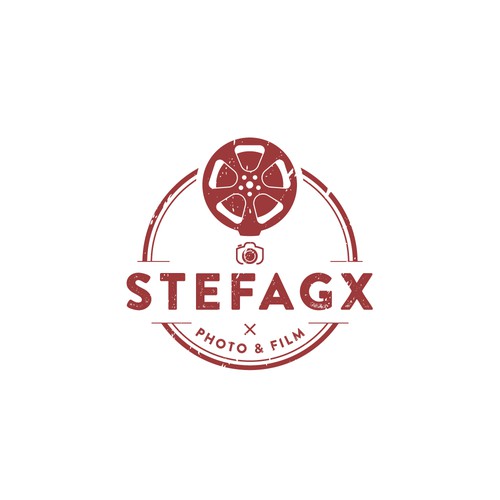 Photographer and filmmaker logo in modern style. Company is restructured and gets a new name Design by Arsart Design