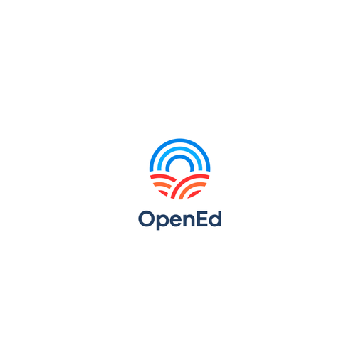 Design a timeless logo for the future of education. The world has changed. The future is open. Design by Rumah Lebah