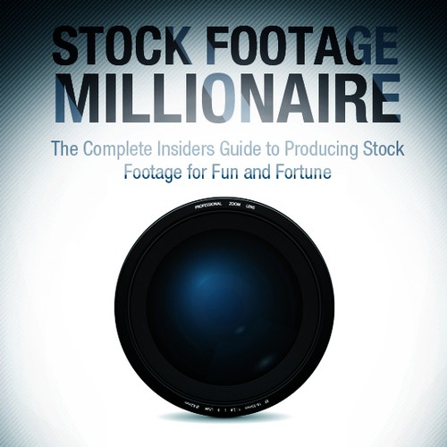 Eye-Popping Book Cover for "Stock Footage Millionaire" Ontwerp door anshdeb