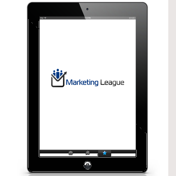 Create a capturing logo for a Marketing Membership Site called "Marketing League"