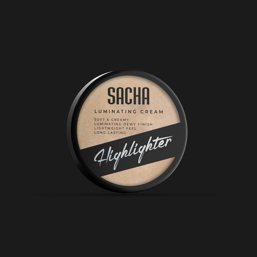 Sacha Luminating Cream Highlighter Design by Baba Gafarov