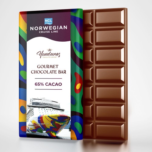 Chocolate Bar Wrapper for Cruiseline Design by SRGrafica