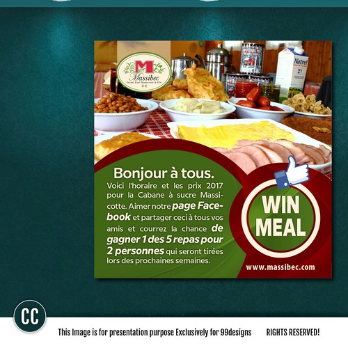 Capa para Facebook proposta de design por Adam_cc