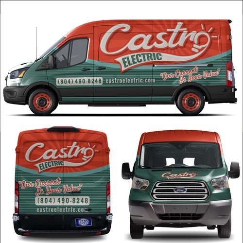 Van wrap For Electrical business! | Guaranteed | Quick Choice Making | Few revisions Design by dnite