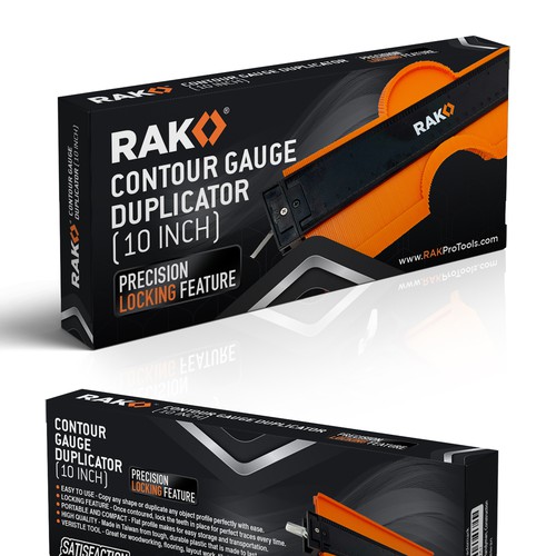 Design eye catching box packaging for RAK Pro Tools Design by C7Z