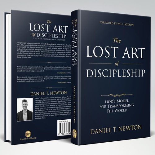 Life-Changing Book for Leaders & Young Adults: "The Lost Art of Discipleship" Design by @Ikrima_ArtStudio