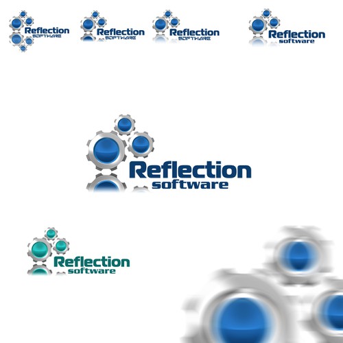 Reflection Software Logo Contest Design by VisualPoints