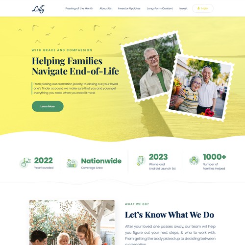 Fake Tech Startup in the Funeral Industry Seeking Website Design Design by ⚡️unbox.style⚡️