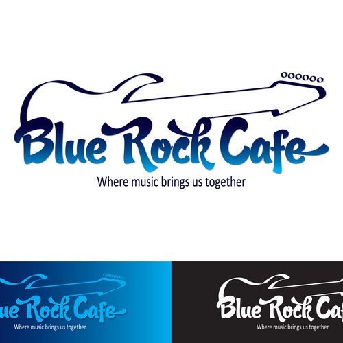 logo for Blue Rock Cafe Ontwerp door SweetBerry