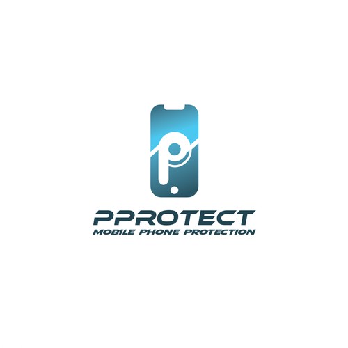 PPROTECT (Phone protect logo) (mobile cases and screen protectors) Design by BigLike