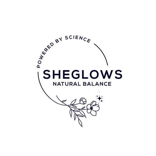 Let's help women glow! Design a beautiful logo for SheGlows Design by QPR