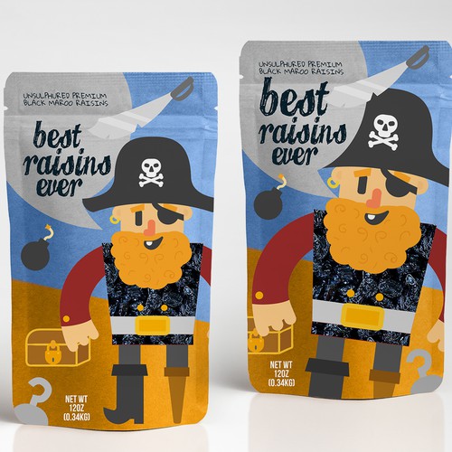 Best Raisins Ever - package design for PREMIUM raisins Design by Chupavi