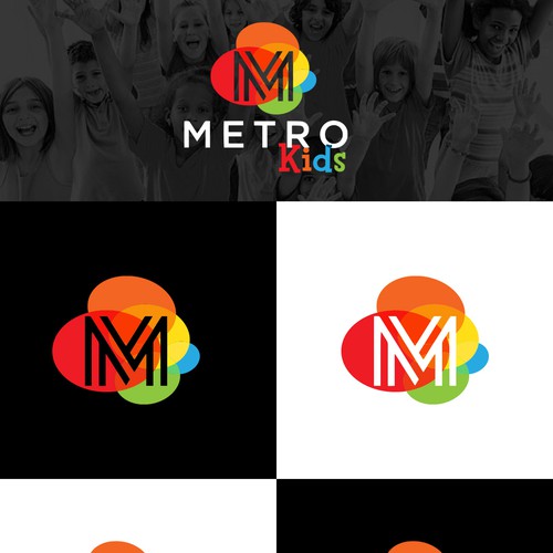 Metro Kids Logo Design by END™