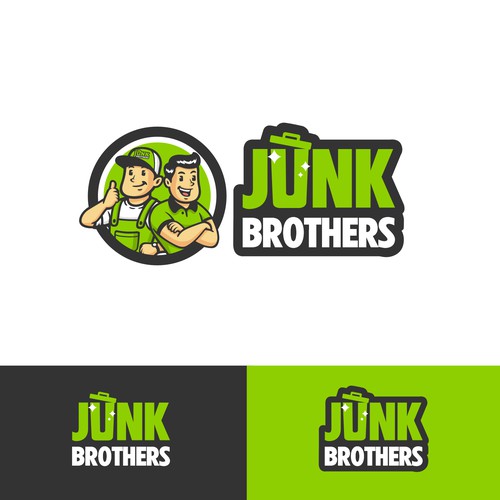 Fun logo for our local, family owned junk removal business Design by Trafalgar Law