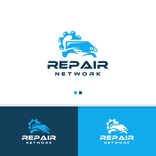 Repair Network logo design needed for auto and home repairs Diseño de StudioJack
