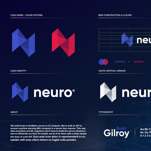We need a new elegant and powerful logo for our AI company! デザイン by nimesdesigns™