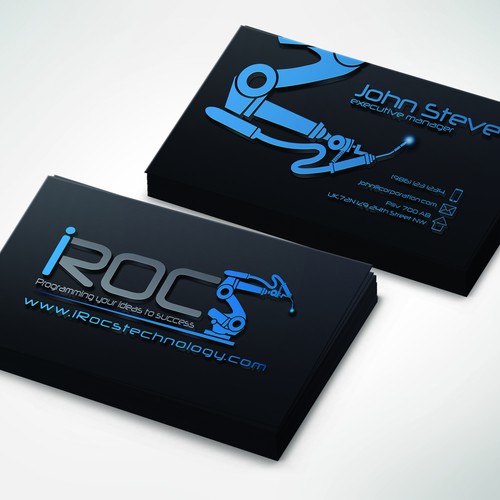 "Create a winning logo design and business card for an industrial robotics company. Accepts the challenge?" winning Logo & brand identity pack