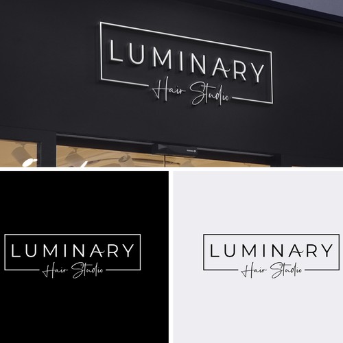 Classy logo for upscale salon rebrand Design réalisé par KMOYTO