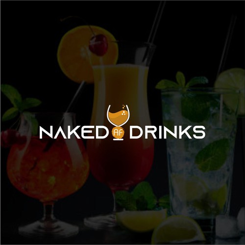 Designs Naked Af Mocktail Brand Design Logo Brand Guide Contest