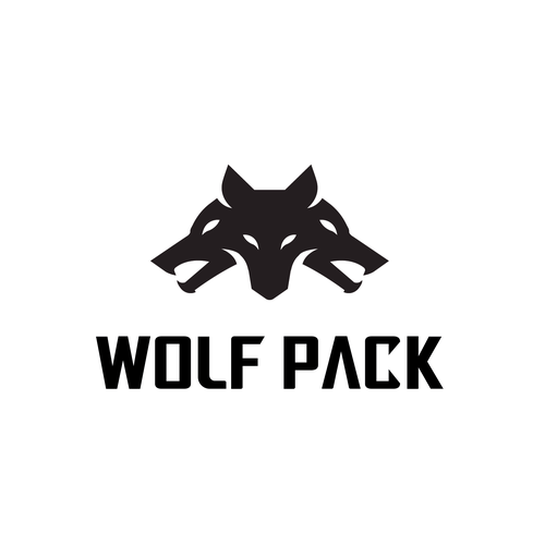 wolf pack logo design