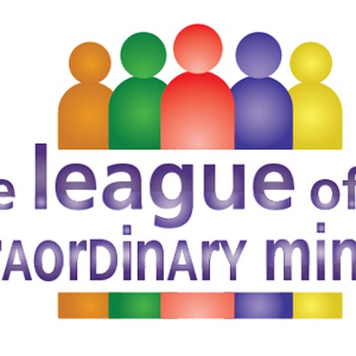 League Of Extraordinary Minds Logo Design by MilenJacob
