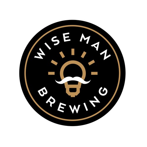 Create original Logo for Wise Man Brewing. Design by Createdad