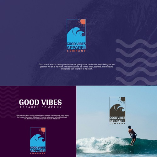 Design di Brand logo design for surfer apparel company di Mr. Professor