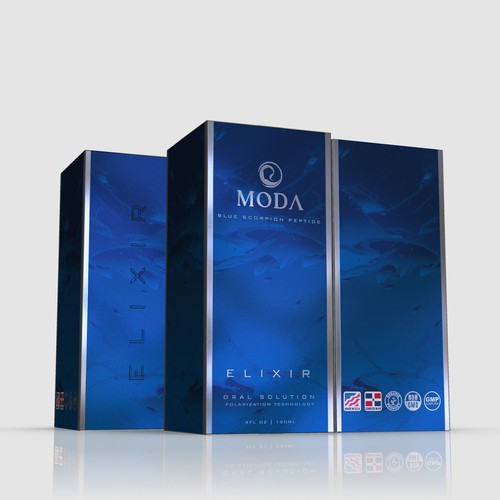 コンペ「MODA - Luxury, lifestyle packaging design.」のデザイン by — P R E M I U M —さん 