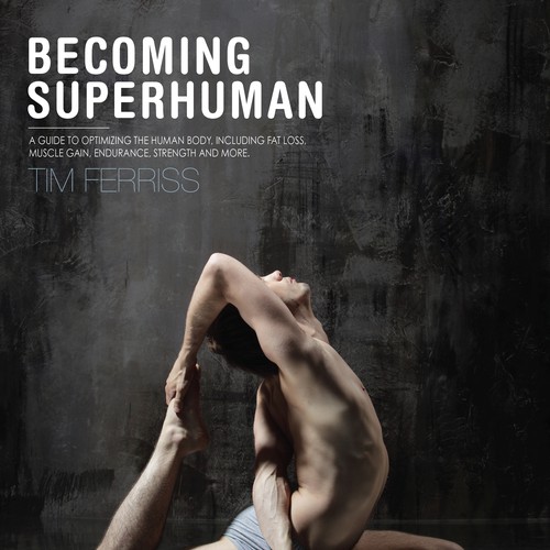 "Becoming Superhuman" Book Cover Design von sofiesticated