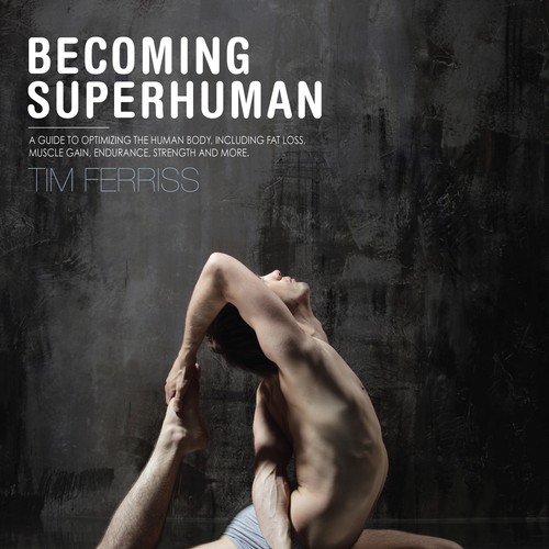 "Becoming Superhuman" Book Cover Design by sofiesticated