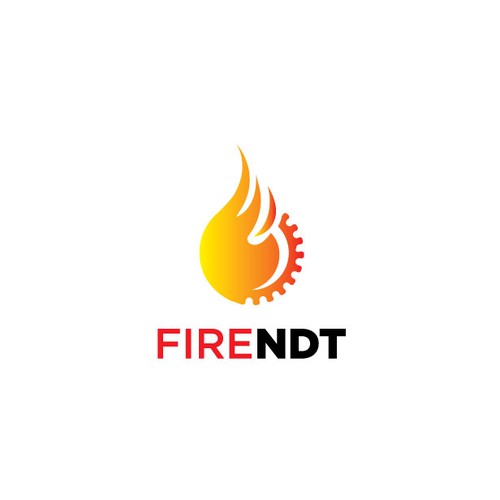Fire NDT Logo Design Design by TobiART