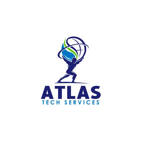 Guaranteed-  Create a logo and branding concept for Atlas Tech Services Design by yase