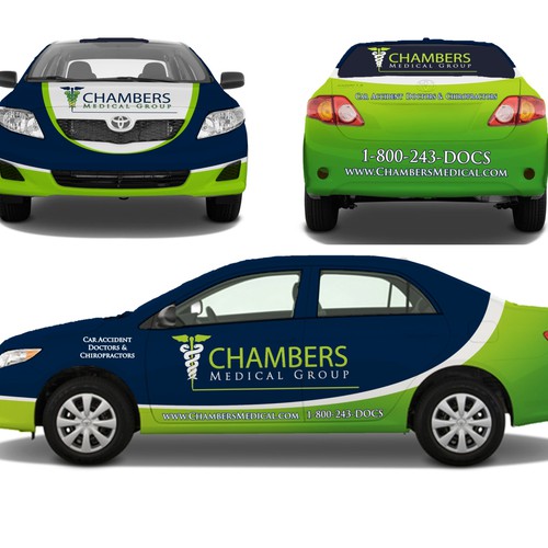 Creative Car Wrap Design for Medical Clinic Design by T i f a n y' s