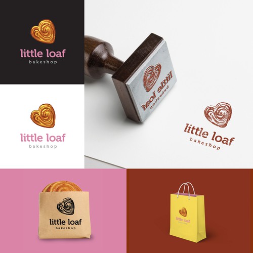 コンペ「Little Loaf Bakeshop: Identity for small bakery in the Hudson Valley (LGBTQ+ designers highly encouraged to submit!)」のデザイン by Creative Kindnessさん 