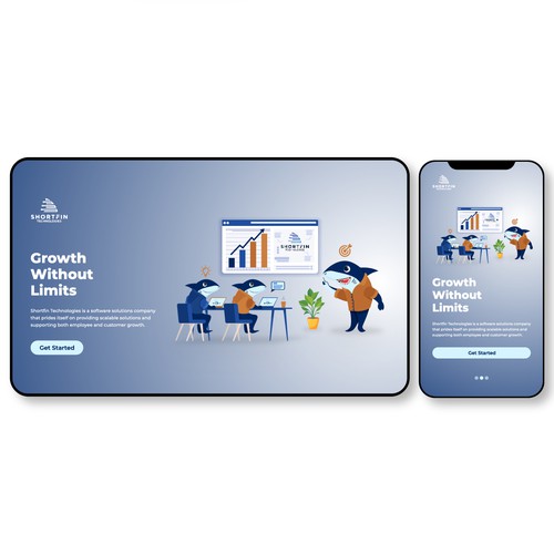 We need website illustrations for our software solutions company Design by Loominarius Ars