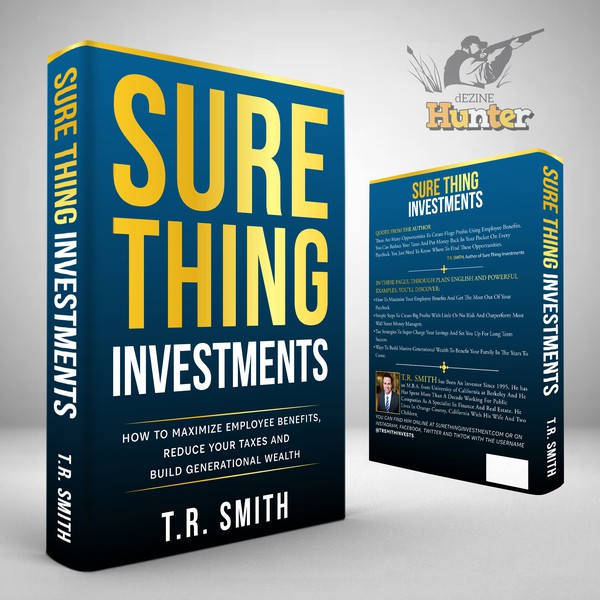 Design by Design Hunters titled "Book Cover"