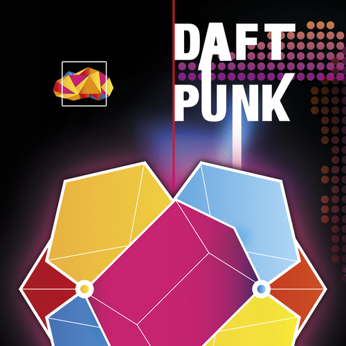 99designs community contest: create a Daft Punk concert poster Design réalisé par FBrothers