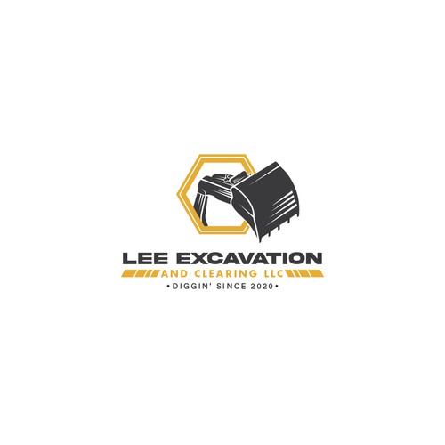 In search of a unique logo design for my excavation and grading firm. Design by Project Rebelation