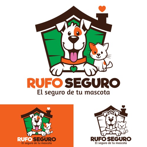 Logo for pet insurance company Design by Ñañel