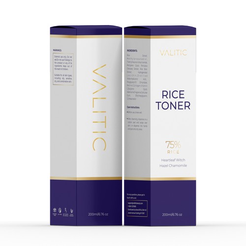 Design a cosmetics box to help people glow Design by interaksi