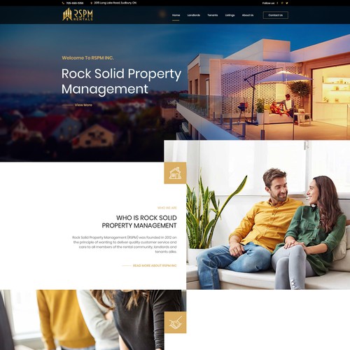 Design a Lux Property Management Website that WOWs Investors! Design by Smashing Boys